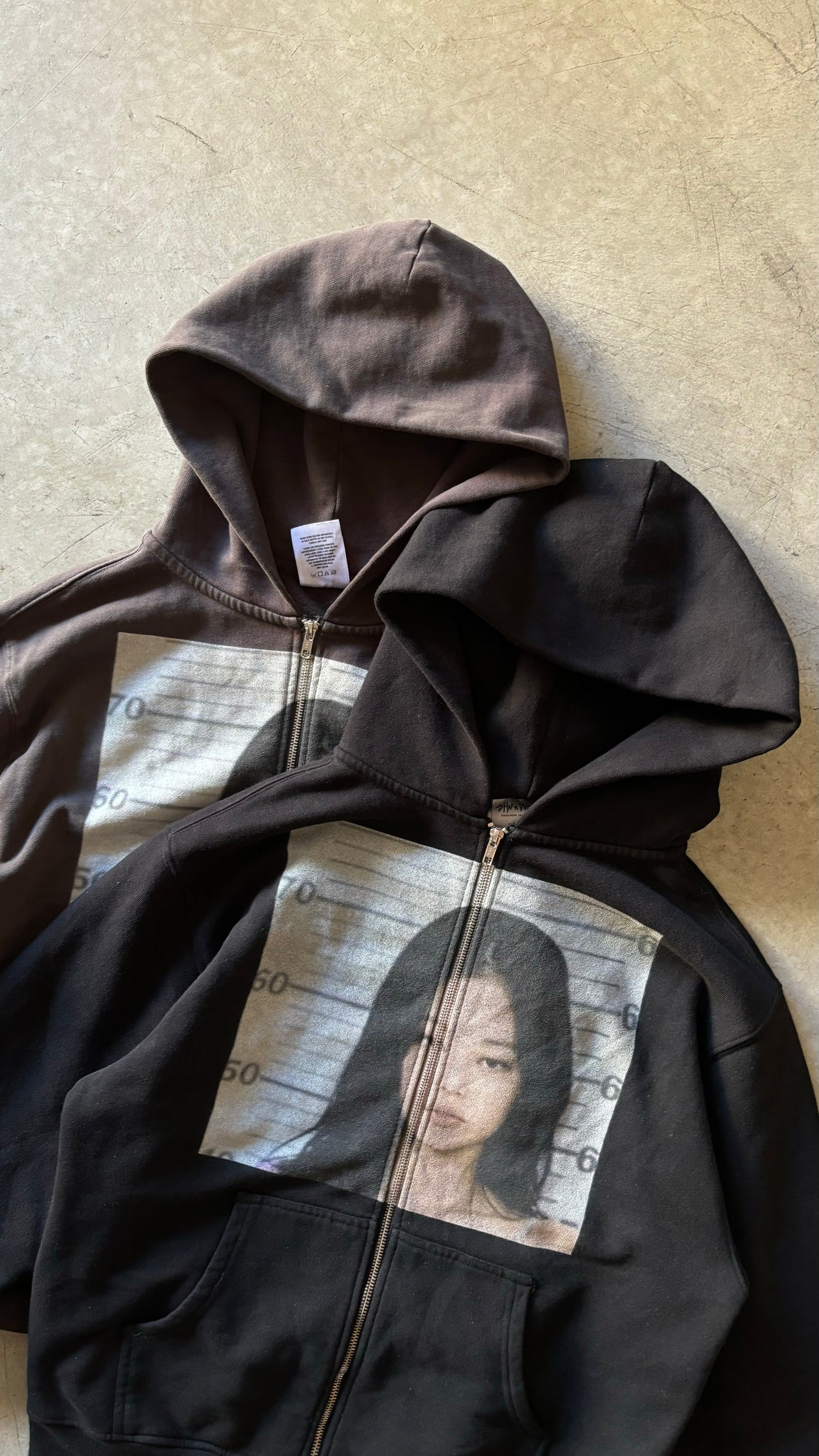 FREE JENNIE KIM VINTAGE ZIP UP